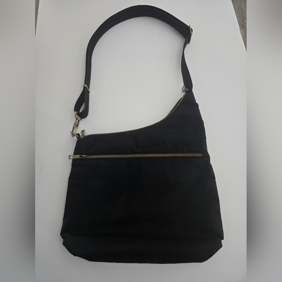 Travelon Black Crossbody Shoulder Bag - Picture 3 of 5